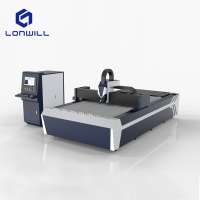 High quality selling a used metal sheet laser cutting pipe machine 1500W